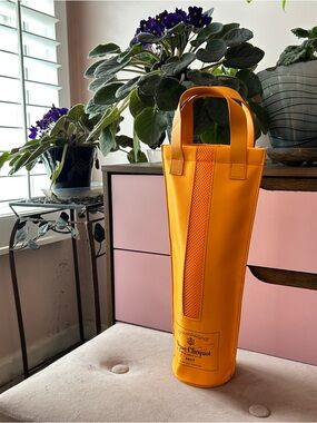 Limited Edition Veuve Clicquot Champagne Bottle Insulated Tote